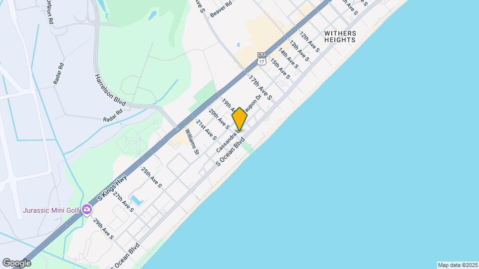 1906 S Ocean Blvd Map and Location Details