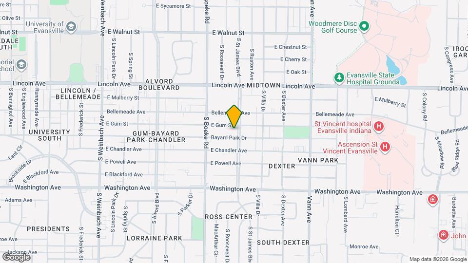 759 S St James Blvd Map and Location Details