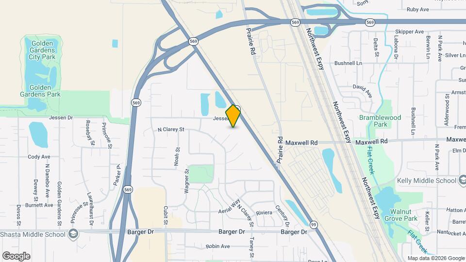 4029 N Clarey St Map and Location Details