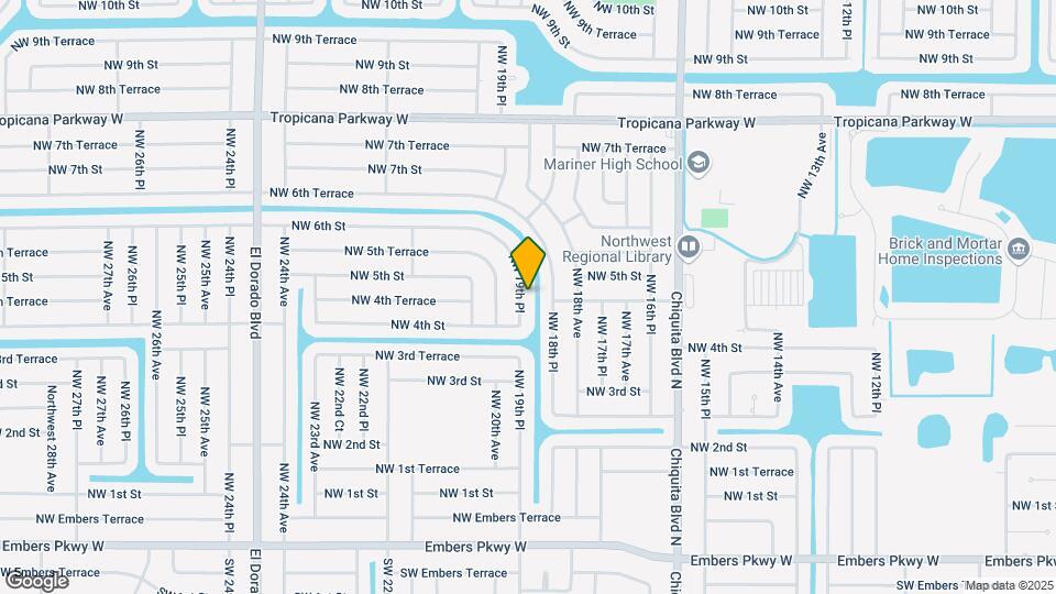 415 NW 19th Pl Map and Location Details