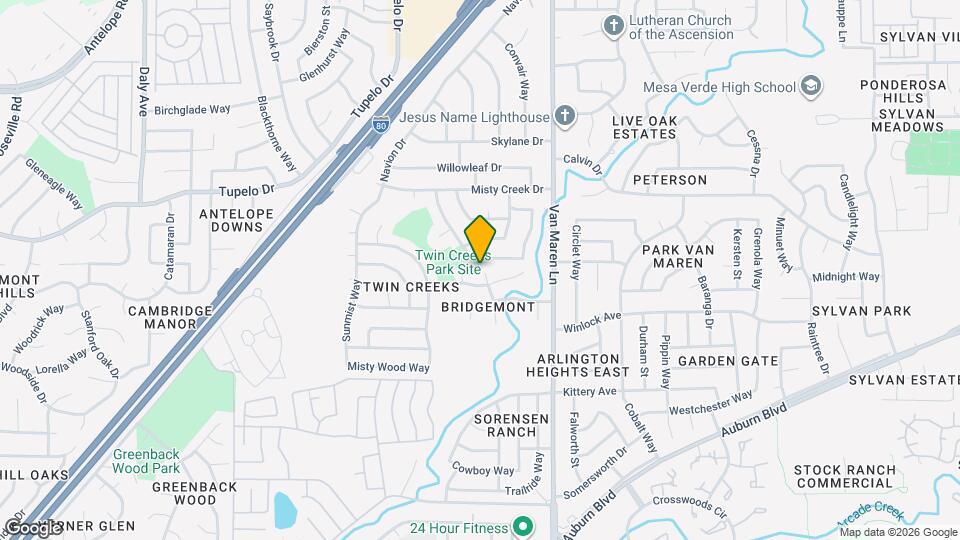 7141 Twin Brook Ct Map and Location Details