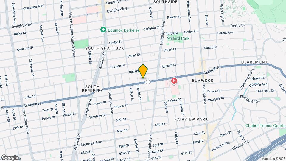 2243-2245 Ashby Ave Map and Location Details