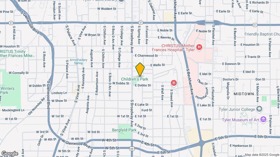 134 Rowland Pl Mapa y Detalles de la Ubicación