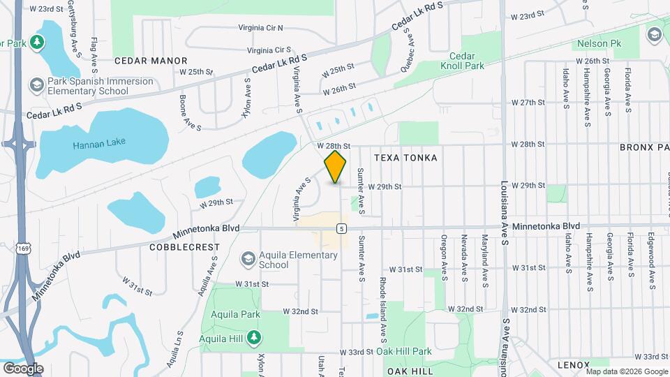 2900 Texas Ave S Map and Location Details