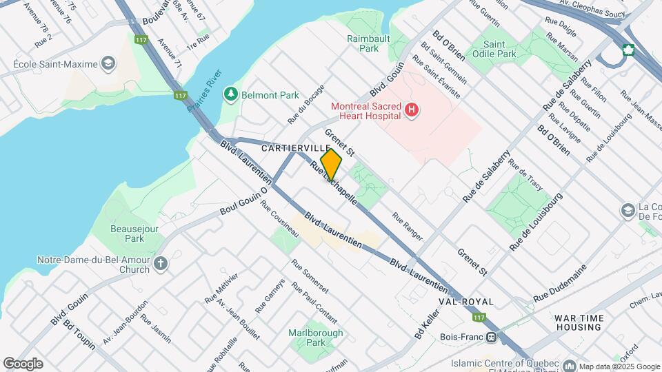 12200 Lachapelle Rue Map and Location Details