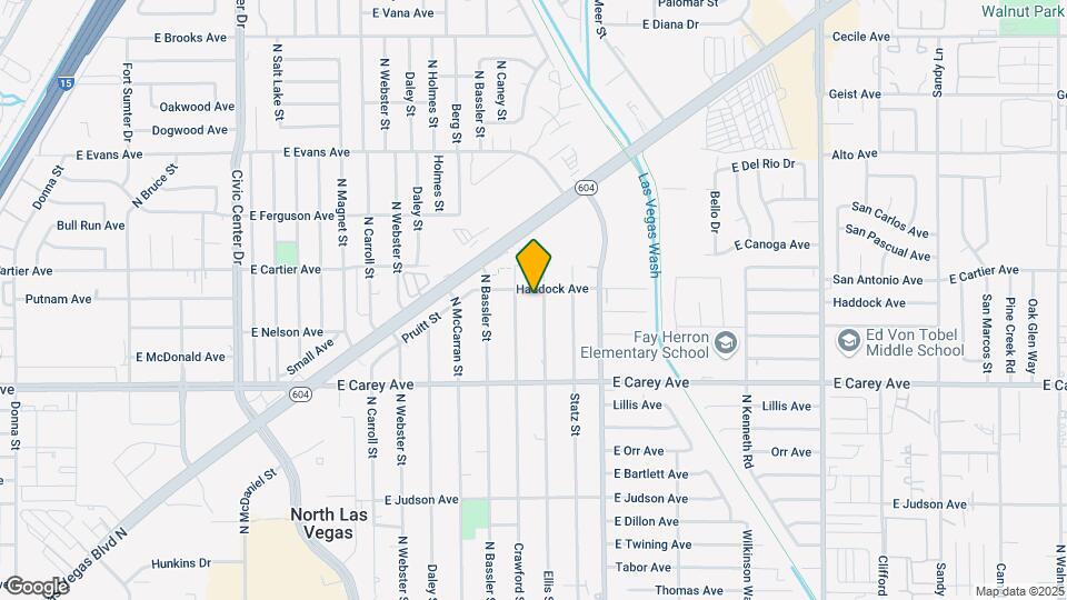2533 Ellis St Map and Location Details