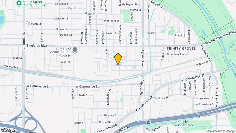 2513 N Winnetka Ave Map and Location Details