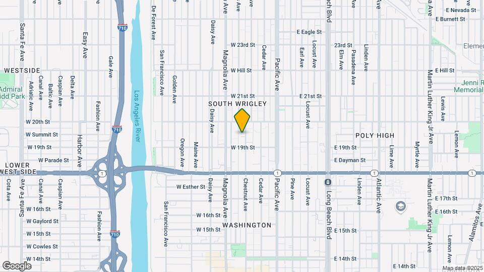 1941 Chestnut Ave Map and Location Details