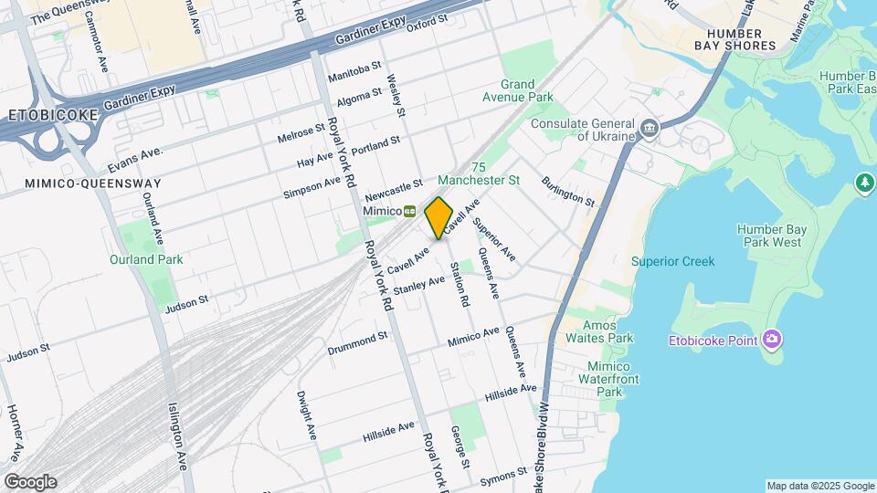 103 Cavell Ave Map and Location Details