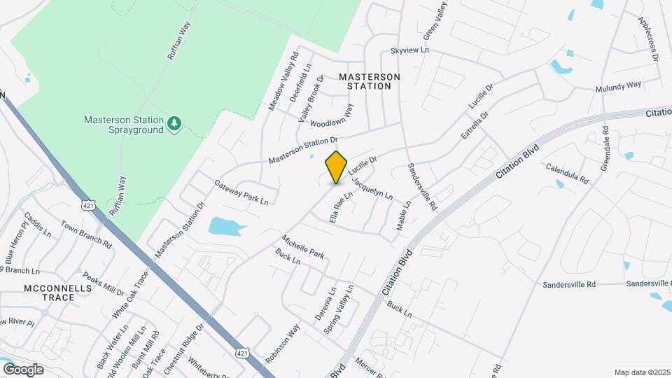 352 Lucille Dr Map and Location Details