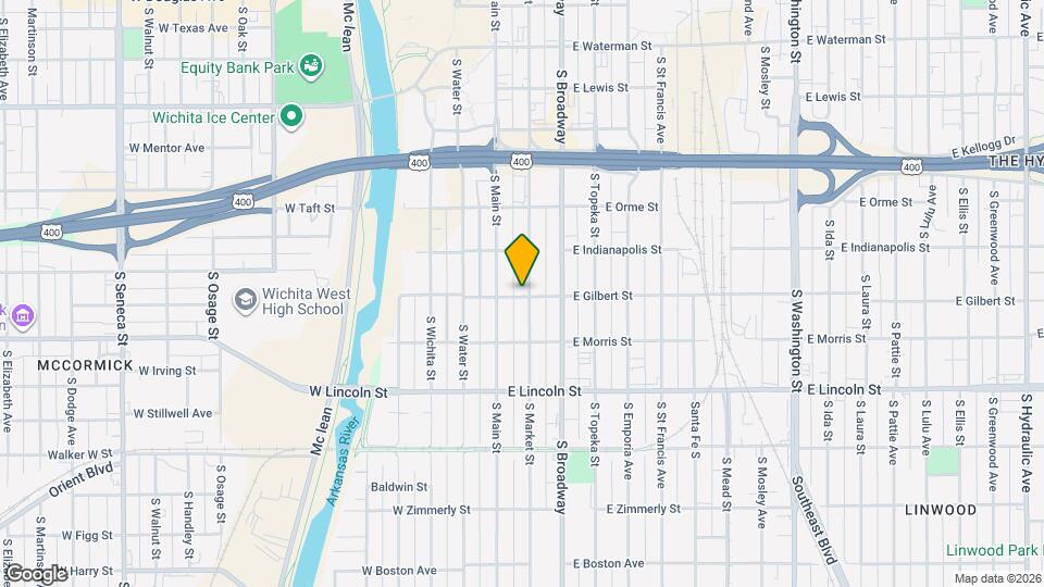 939 S Market St Map and Location Details