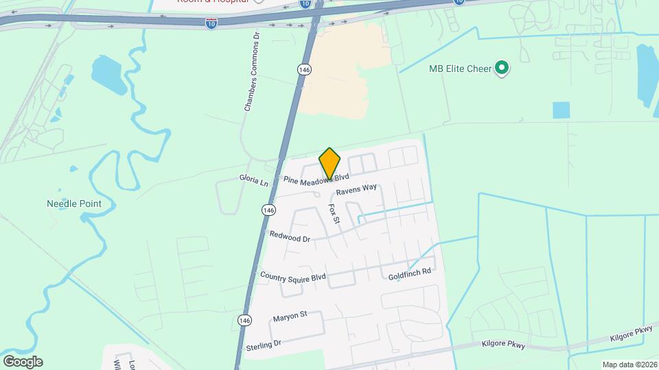 10406 Pine Meadows Blvd Map and Location Details