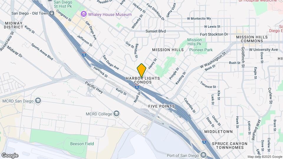 1926-1932 San Diego Ave Map and Location Details