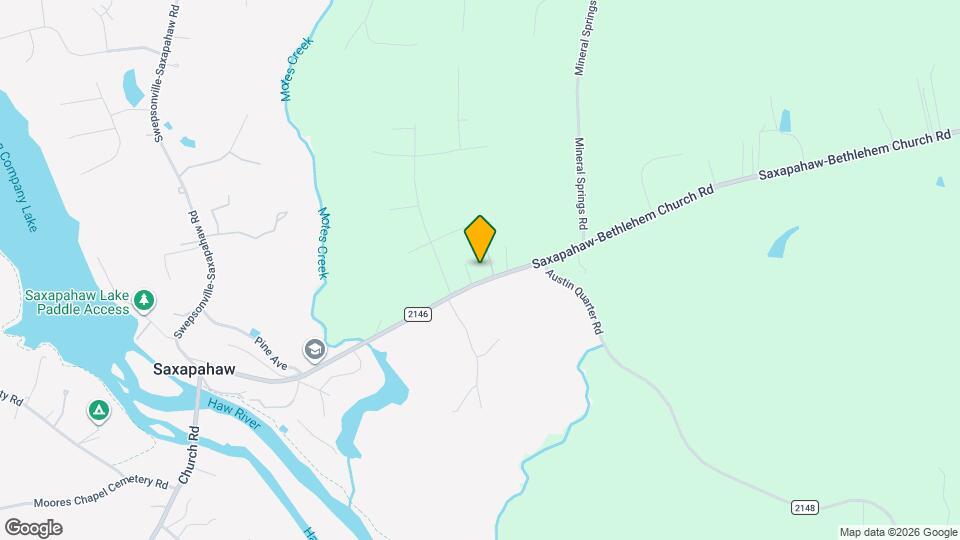 2038 Saxapahaw-Bethlehem Church Rd Map and Location Details