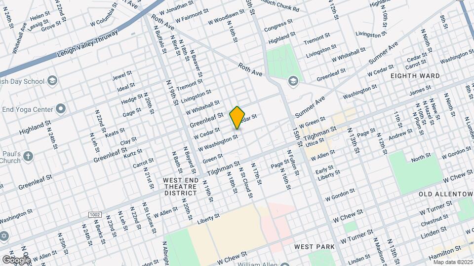 802 N 17th St Mapa y Detalles de la Ubicación