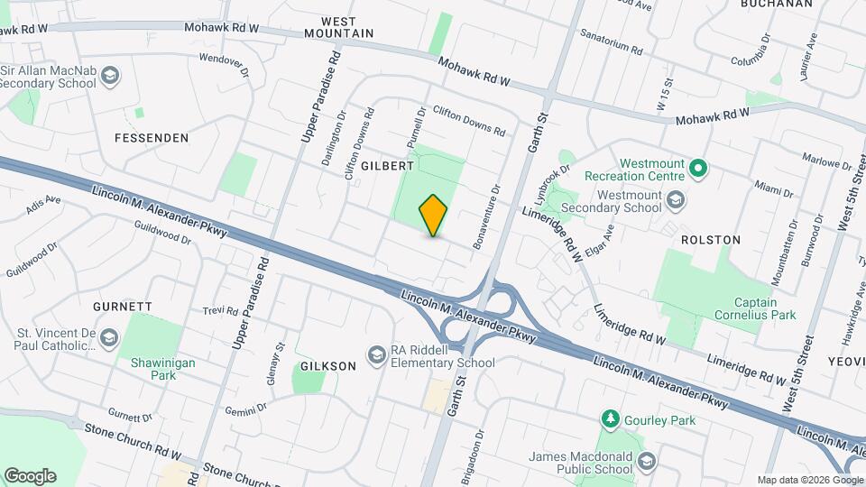 185 Bonaventure Dr Map and Location Details