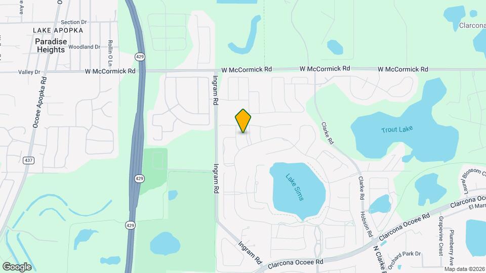 2831 Alder Berry Blvd Mapa y Detalles de la Ubicación