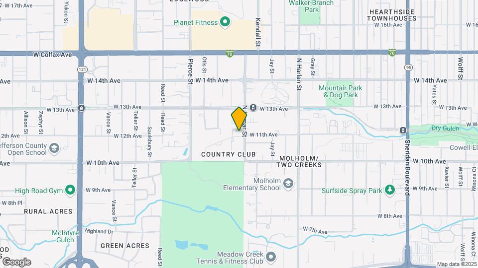 Country Club Condominiums Map and Location Details