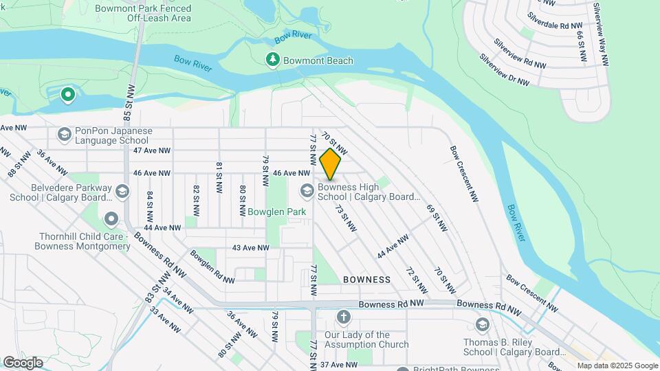Glenbow Manor Map and Location Details