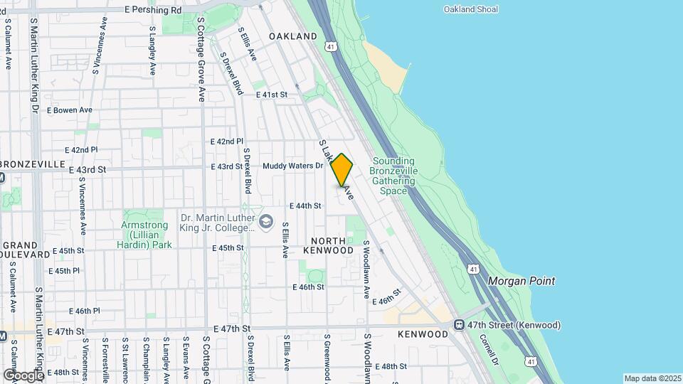 4340-4342 S Lake Park Ave Mapa y Detalles de la Ubicación