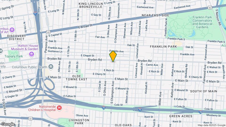 277 S Champion Ave, Unit 277 S. Champion Ave. Map and Location Details