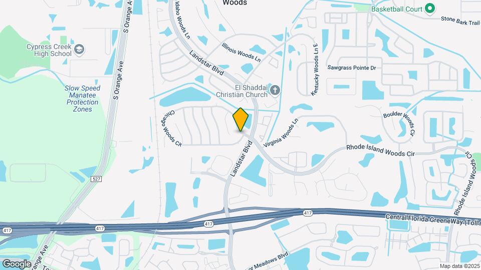 490 Chicago Woods Cir Map and Location Details