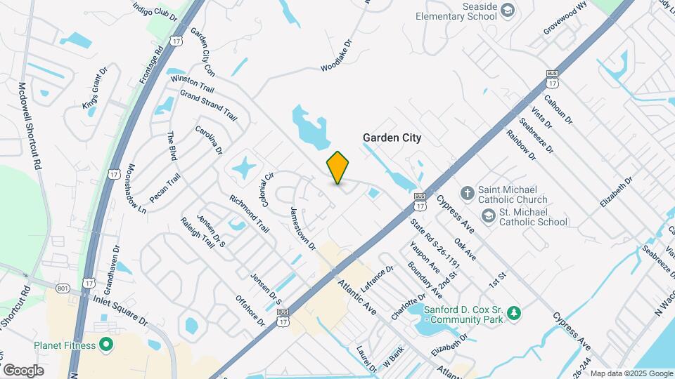 Garden Grove Townhomes Map and Location Details