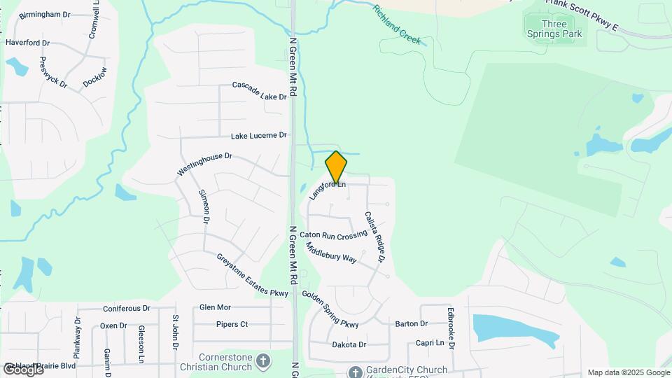 3456 Langford Ln Map and Location Details