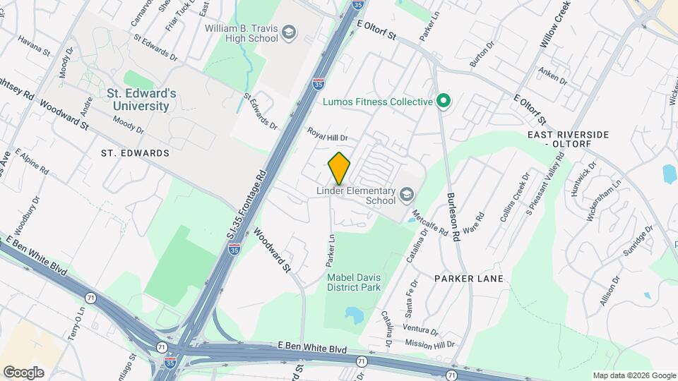 3005 Parker Ln Map and Location Details