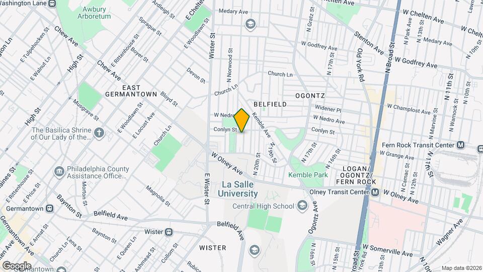 5750 N Lambert St Map and Location Details