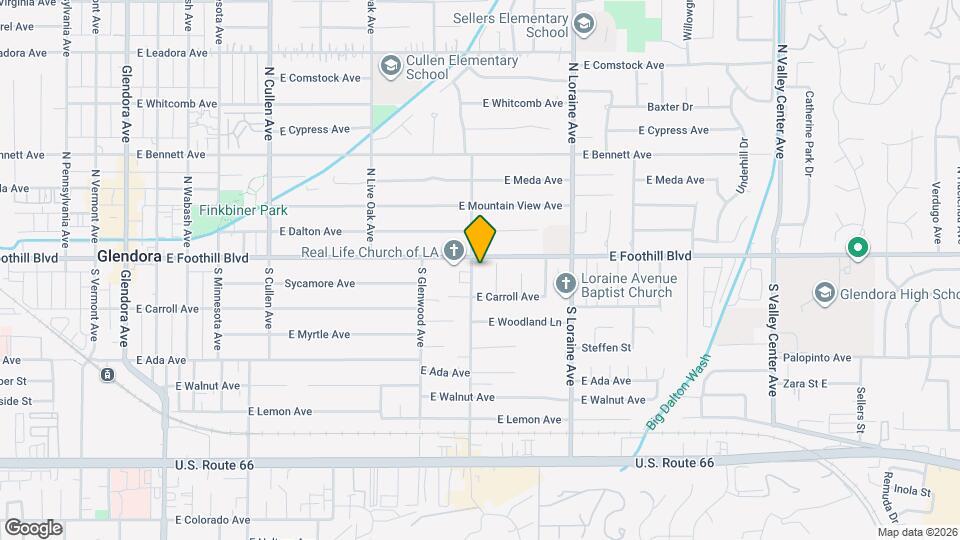 110 S Elwood Ave Map and Location Details