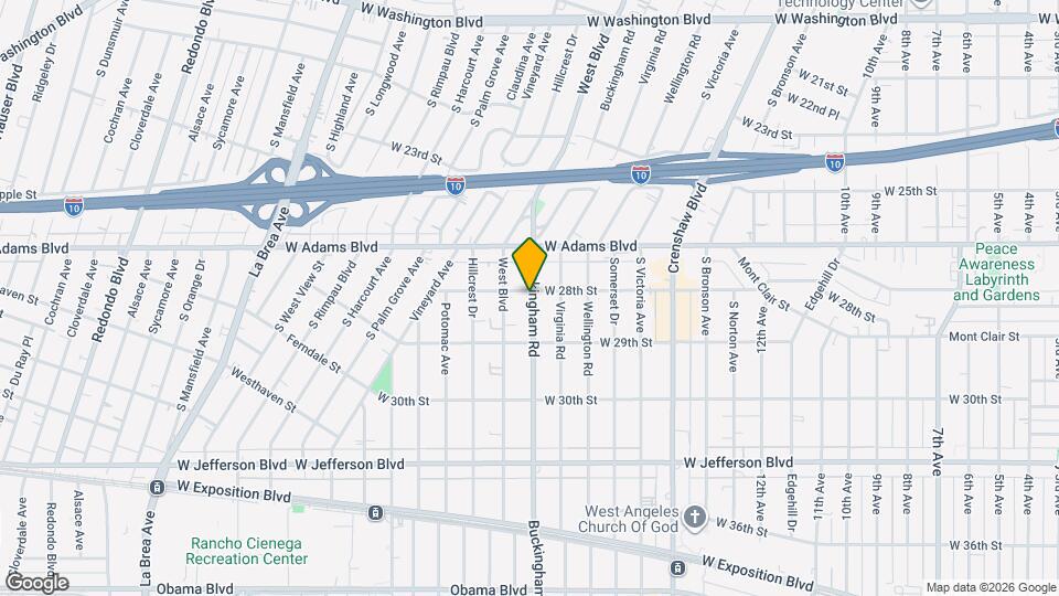 2807 Buckingham Rd Map and Location Details