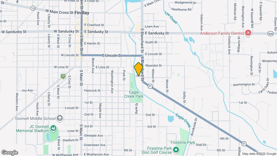 836 S Blanchard St, Unit 3 Mapa y Detalles de la Ubicación