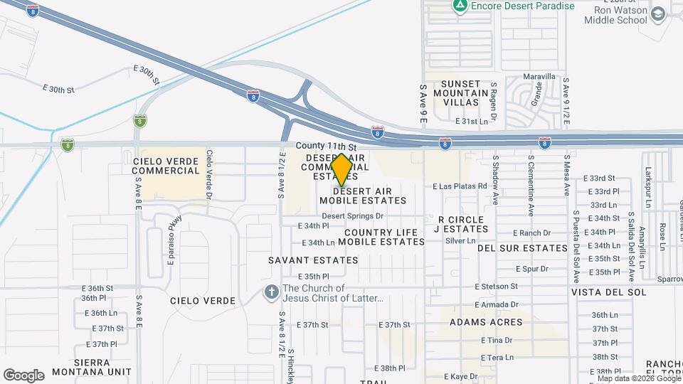 11238 S Cactus Wren Way Map and Location Details
