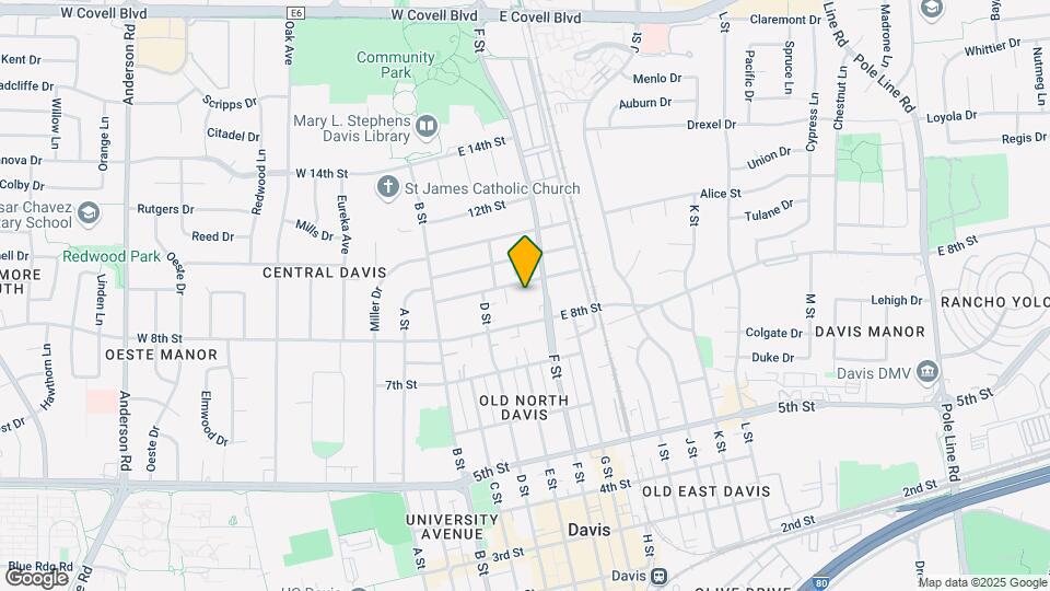 618 9th St Map and Location Details