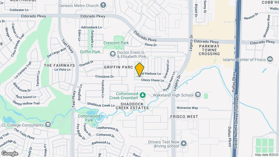3976 Chevy Chase Ln Map and Location Details