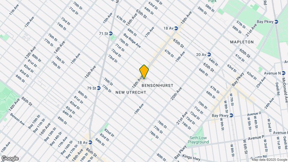 1819 73rd St Map and Location Details