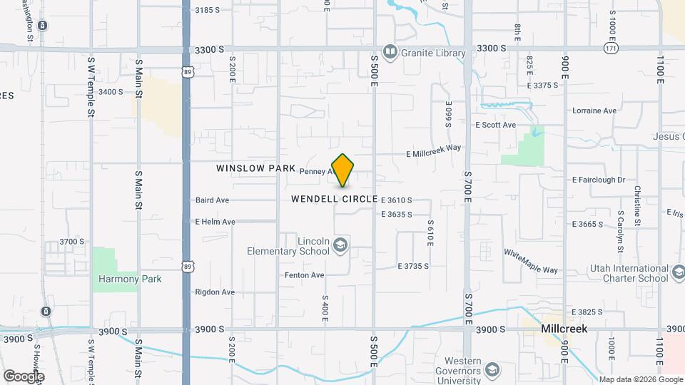 435 E Wendell Dr Map and Location Details