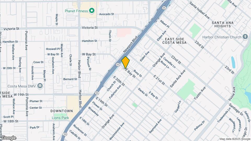 125 E Bay St Mapa y Detalles de la Ubicación