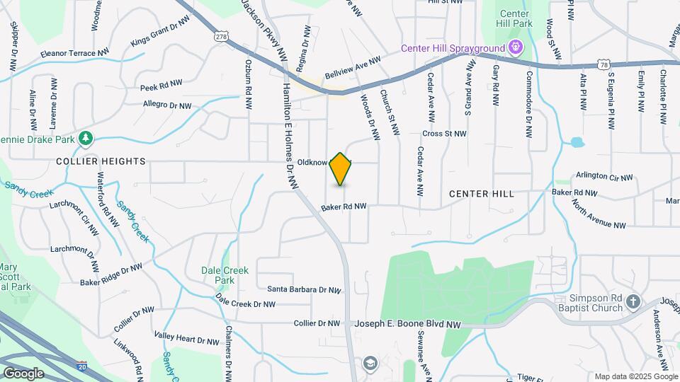 2609 Hood Ave NW Map and Location Details