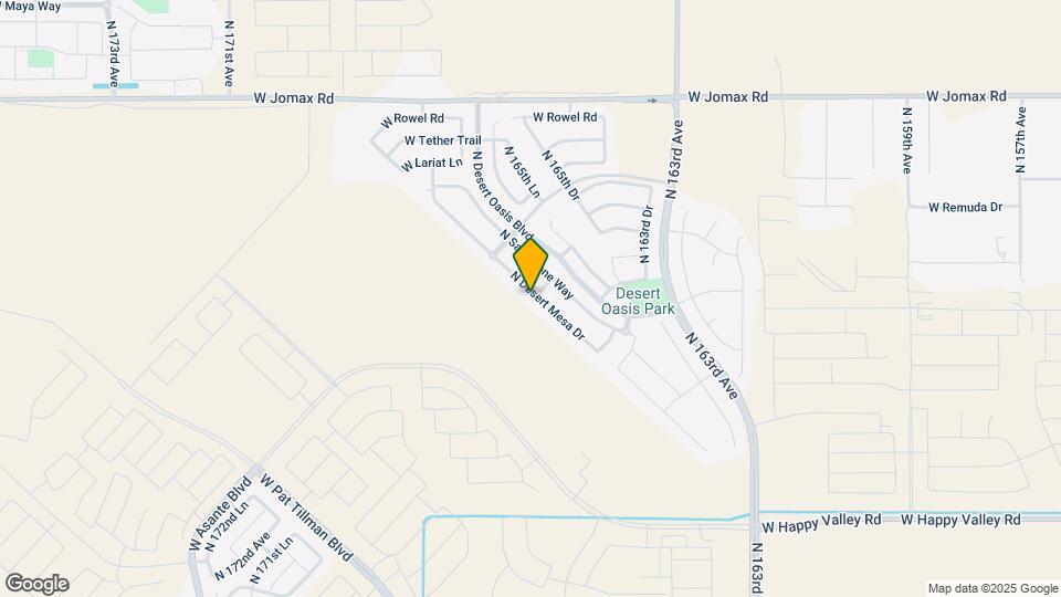 25774 N Desert Mesa Dr Map and Location Details