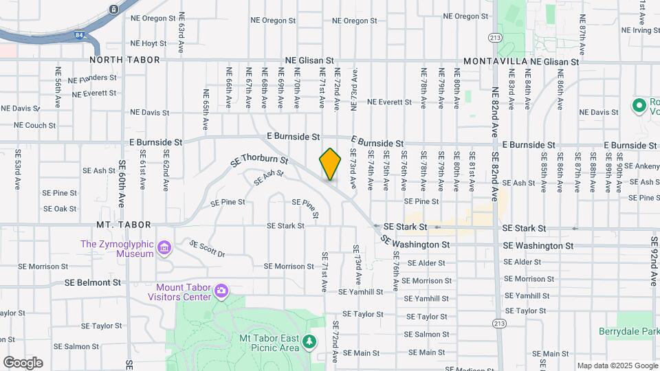 7150 SE Thorburn St, Unit A Mapa y Detalles de la Ubicación