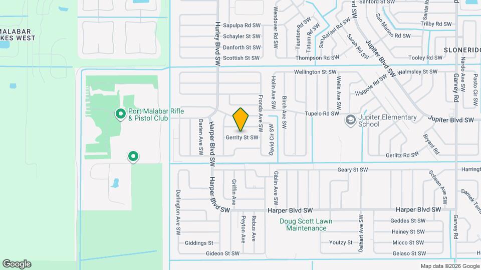 1253 Gerrity St SW Map and Location Details