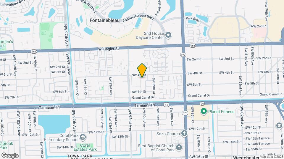 455 SW 91st Ave Map and Location Details