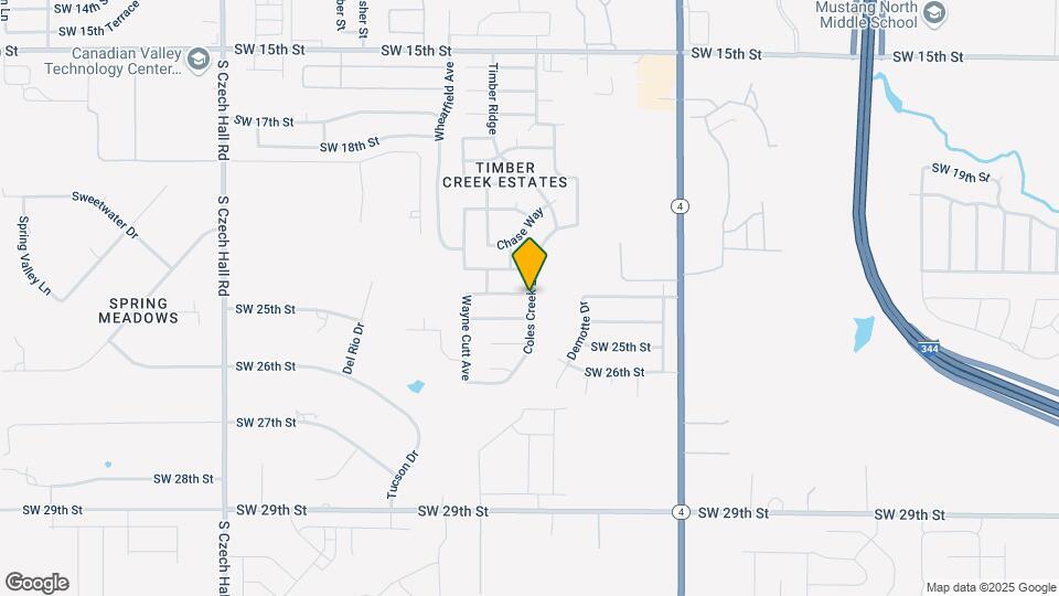 2501 Northcreek Ln Map and Location Details