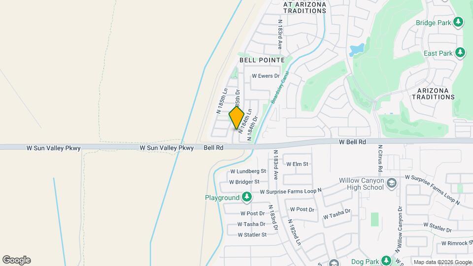 17058 N 184th Ln Mapa y Detalles de la Ubicación
