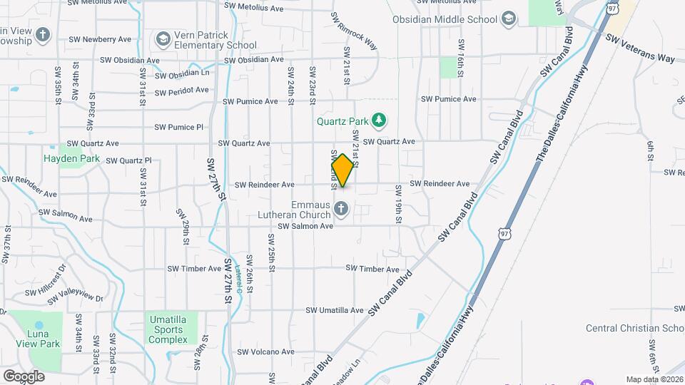 2144 SW Reindeer Ave Map and Location Details