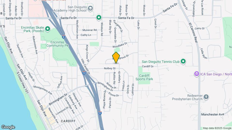 949 Sandcastle Dr Map and Location Details