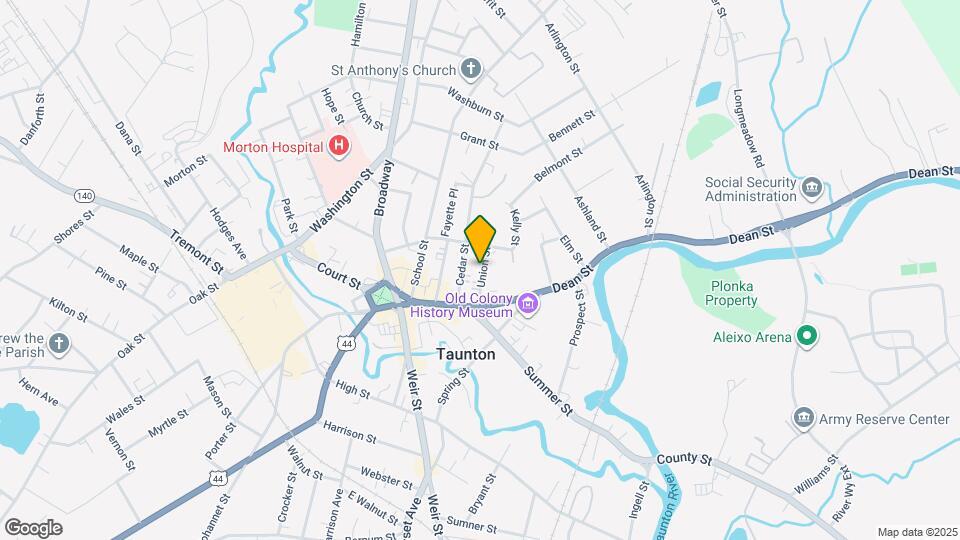 24 Union St, Unit 3 Map and Location Details