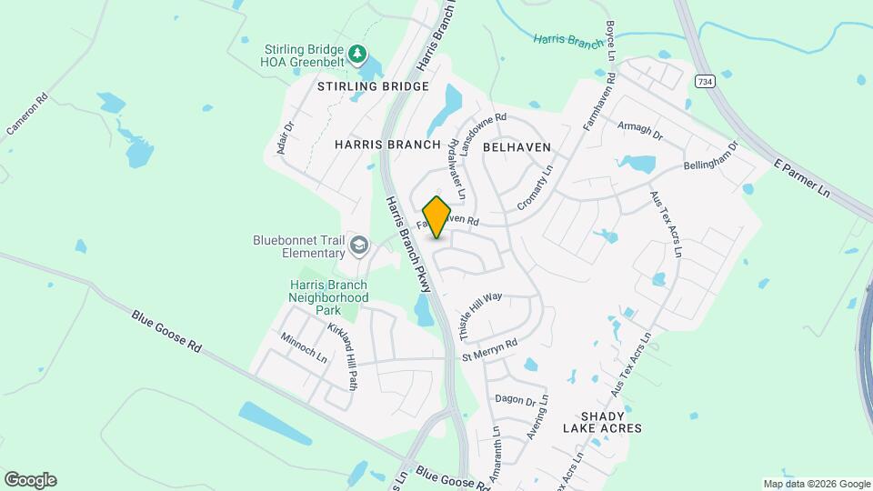 6506 Bramber Ln Map and Location Details